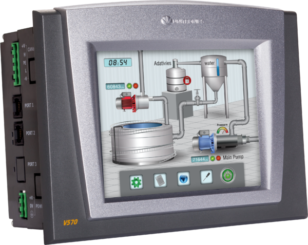 Unitronics Visions570 PLC with build-in HMI