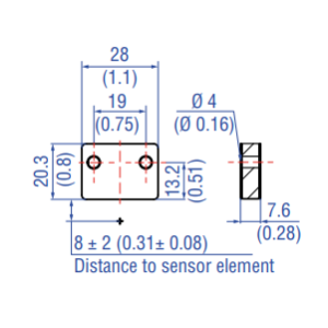 251298-2 | Temposonics Block Magnet K