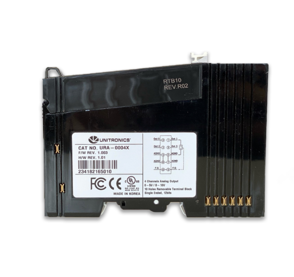 Product image of the URA-0004X Remote I/O Module for UniStream by Unitronics