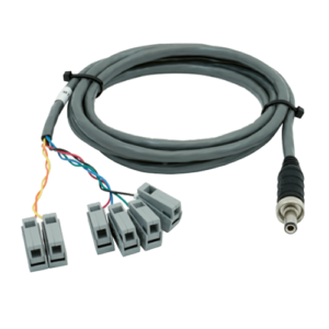 Adapter cable for cable output 6 × terminal clamps